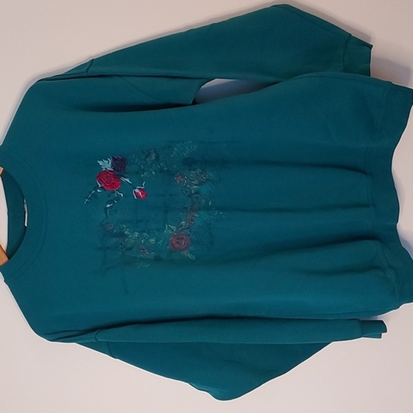 Vintage Northern Reflections Sweatshirt Screen Print & Embroidered Graphic - Picture 1 of 5